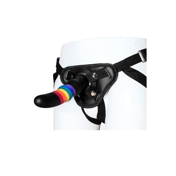 Dildo Strap-On Dream Toys Colourful Love - obrazek 2