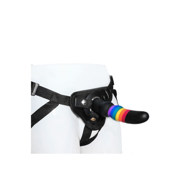Dildo Strap-On Dream Toys Colourful Love - obrazek 3