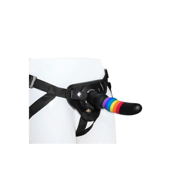 Dildo Strap-On Dream Toys Colourful Love - obrazek 4