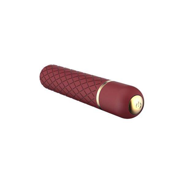 Wibrujący pocisk Dream Toys Romance Czerwony - obrazek 4