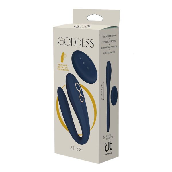 Masażer dla par Dream Toys Goddess Collection Niebieski - obrazek 2