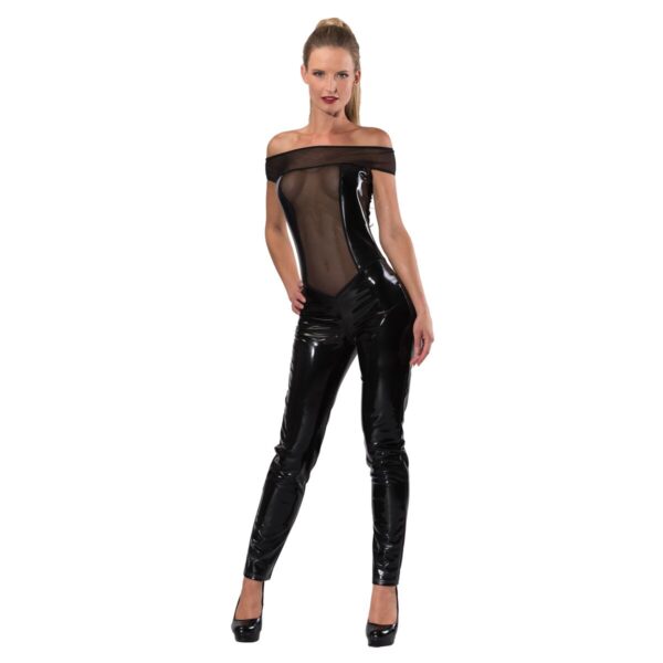 Kostium Erotyczny Guilty Pleasure Catsuit Czarny M - obrazek 3