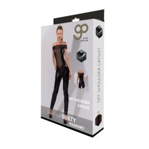 Kostium Erotyczny Guilty Pleasure Catsuit Czarny M