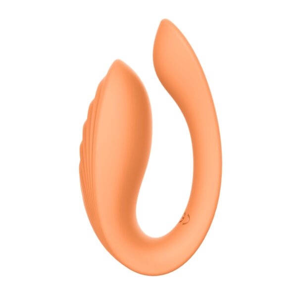 Masażer dla par Dream Toys Glam Pomarańczowy - obrazek 2