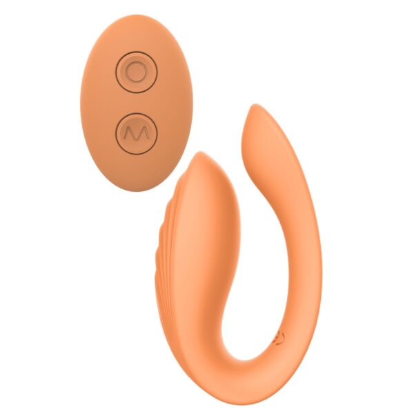 Masażer dla par Dream Toys Glam Pomarańczowy - obrazek 7