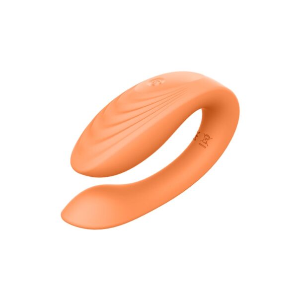Masażer dla par Dream Toys Glam Pomarańczowy - obrazek 8