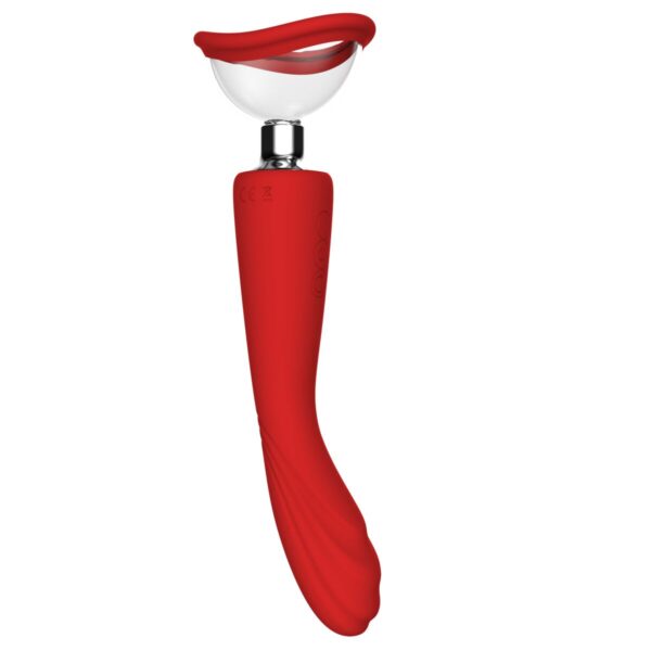 Pompka do penisa Dream Toys Red Revolution Czerwony - obrazek 6