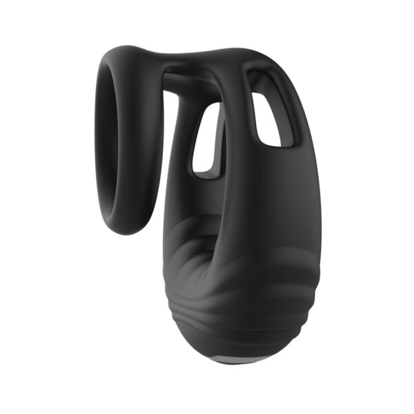 Pierścień Erekcyjny Trójpak Dream Toys Ramrod Czarny - obrazek 5