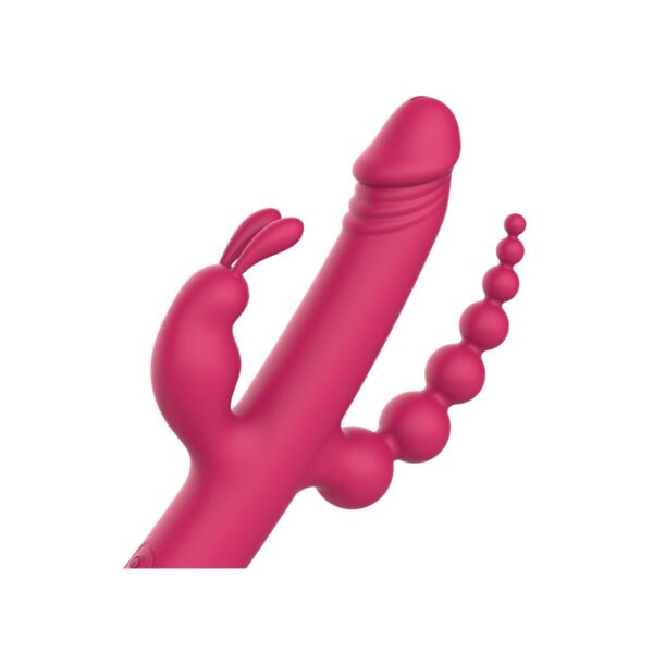 Masturbator do podwójnej penetracji Dream Toys Essentials Różowy - obrazek 3