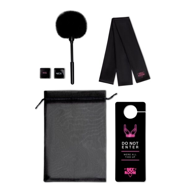 Klasyczny wibrator Dream Toys Sex Room Raunchy Kit Czarny - obrazek 5