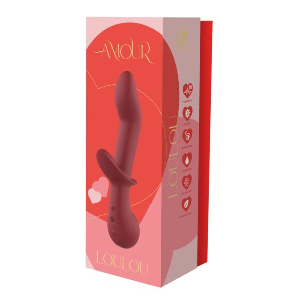 Wibrator punktu G Dream Toys Amour Czerwony - obrazek 5