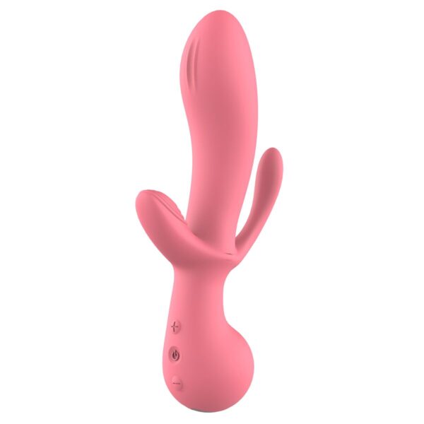 Klasyczny wibrator Dream Toys Amour Triple Pleasure Różowy
