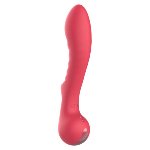 Klasyczny wibrator Dream Toys Amour Flexible G-Spot Czerwony - obrazek 3