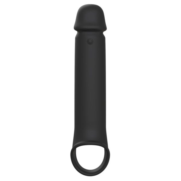 Nakładka na penisa Dream Toys Ramrod Czarny Ø 4,4 cm - obrazek 2