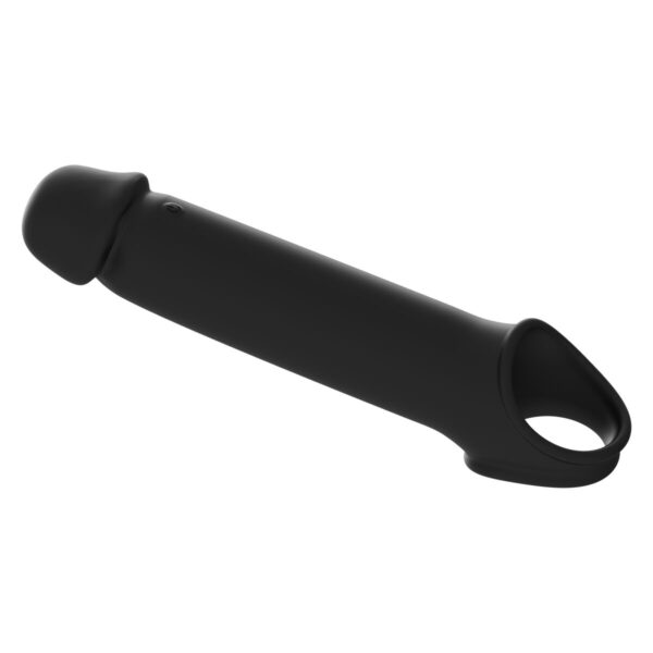Nakładka na penisa Dream Toys Ramrod Czarny Ø 4,4 cm - obrazek 5