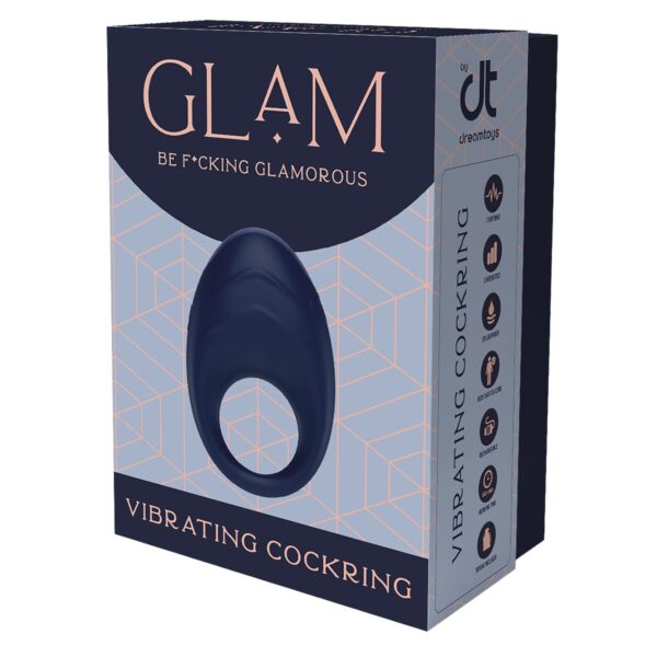 Pierścień Erekcyjny Trójpak Dream Toys Glam Niebieski - obrazek 5