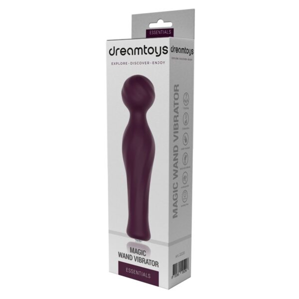 Wibrator Dream Toys The Essentials Magic Wand Czerwony - obrazek 6