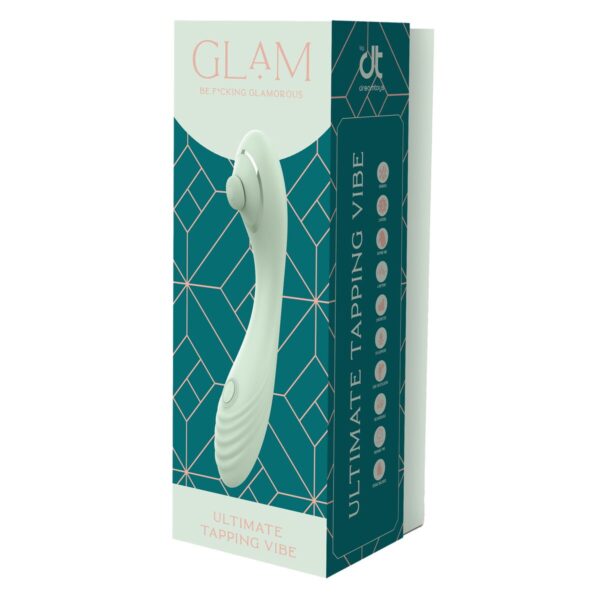 Stymulator łechtaczkowy Dream Toys Glam Kolor Zielony - obrazek 4