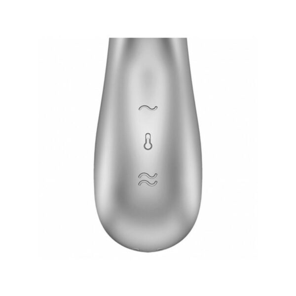 Wibrator punktu G Hot Lover Satisfyer Hot Lover Srebrzysty - obrazek 2