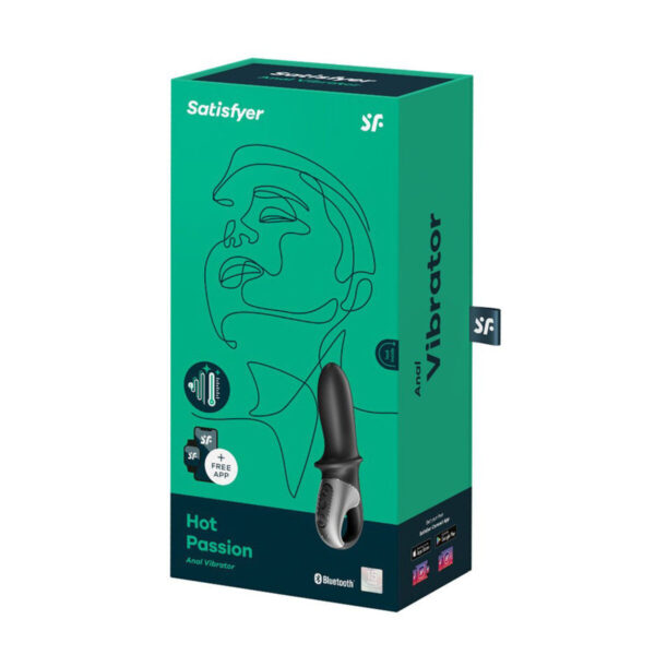 Masażer prostaty Satisfyer Hot Passion Czarny - obrazek 2